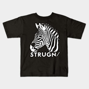 Zebra Wildlife Photography Kids T-Shirt